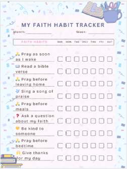 faith habit tracker screenshot