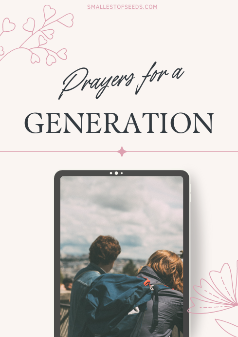 Cover page of prayers for generation