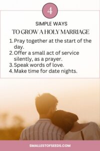 printable about 4 ways to grow a holy marriage