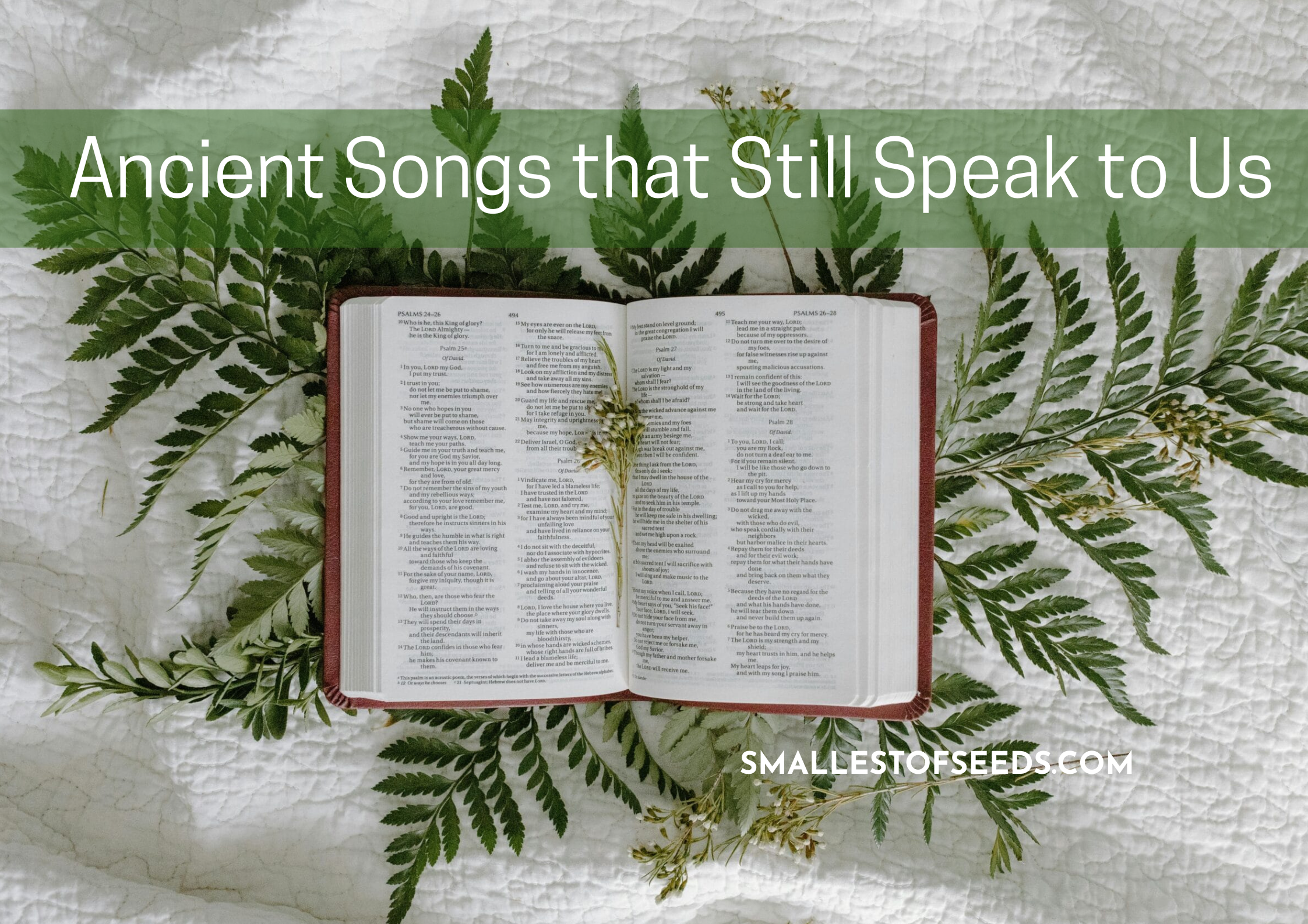 ancient songs that still speak to us