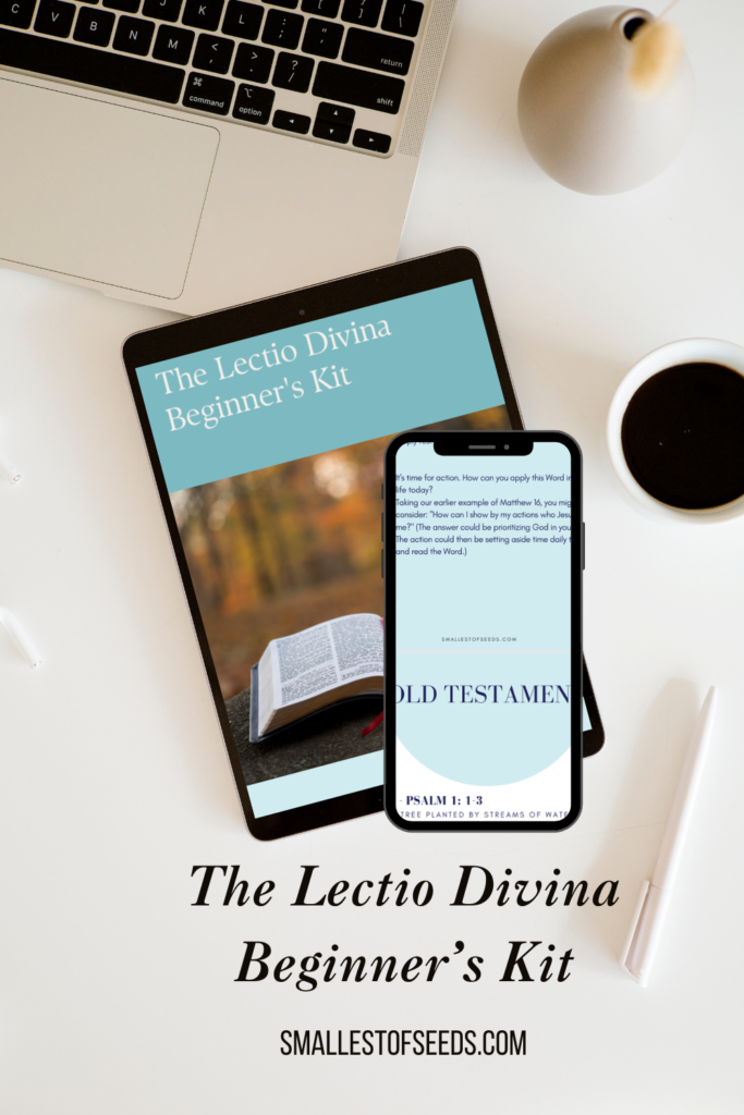 lectio divina mockup lectio divina mockup
